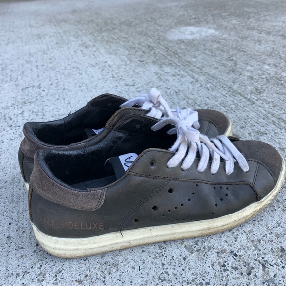 AMA Made in Italy black leather sneakers - Picture 2 of 5